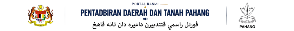 Portal Rasmi Pentadbiran Daerah Dan Tanah Pahang